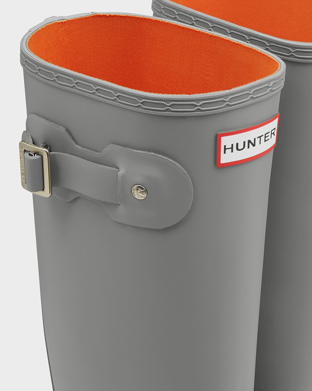 Women Hunter Original | Tall Rain Boots Grey | NZ-9654-YAPO